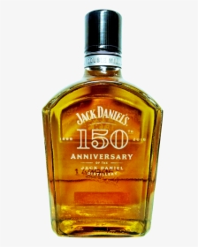 Transparent Jack Daniels Bottle Png - Jack Daniels 150th Anniversary Gentleman Jack, Png Download, Transparent PNG