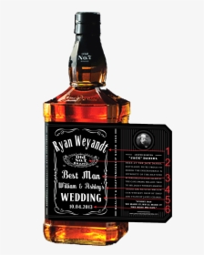 Convite Jack Daniels - Jack Daniels Bottle Png, Transparent Png, Transparent PNG