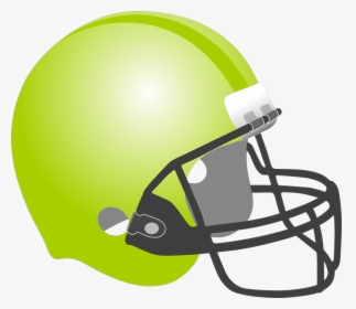 Football, Baseball, Helmet, Protection, Sport, Green - Pink Football Helmet Clipart, HD Png Download, Transparent PNG