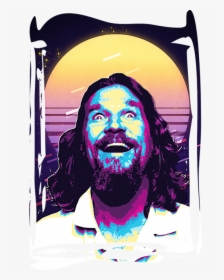 Dude The Big Lebowski Art, HD Png Download, Transparent PNG