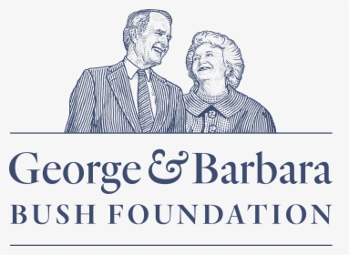 The George And Barbara Bush Foundation - Barbara Bush At George Bush Foundation, HD Png Download, Transparent PNG