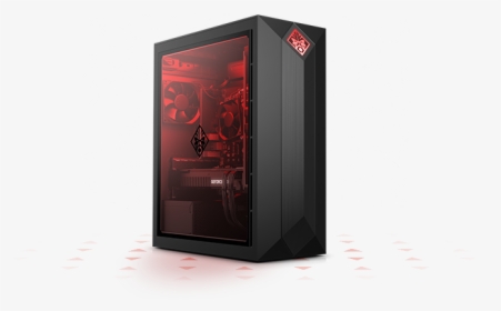 Omen Obelisk Tower With Red Side Panel - Computer Case, HD Png Download, Transparent PNG