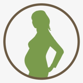 Green,hula Hoop,circle,clip Art,silhouette - Pregnancy Png, Transparent Png, Transparent PNG