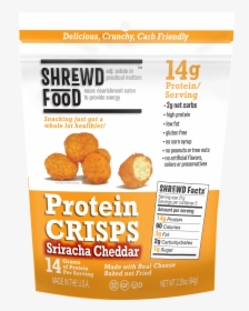 Sriracha Cheddar Protein Crisps - Snack, HD Png Download, Transparent PNG