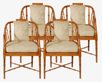A Sleek Faux Bamboo Frame Takes Shape In The Classic - Chiavari Chair, HD Png Download, Transparent PNG