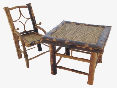 Bamboo Frame Png Download - Chair, Transparent Png, Transparent PNG