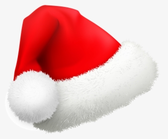 Santa Claus Christmas Hat Cartoon - Cartoon Santa Hat Png, Transparent Png, Transparent PNG