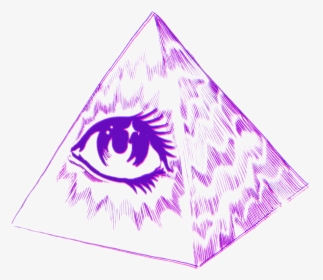 Triangle Iluminati Waporwave Tumblr - Png Vaporwave, Transparent Png, Transparent PNG