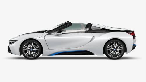 Crystal White With Blue Accent Bmw I8 Roadster - White Bmw I8 Roadster, HD Png Download, Transparent PNG