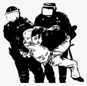 Police Brutality Clipart, HD Png Download, Transparent PNG