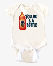 You, Me, & A Bottle Baby Onesie - Diet Soda, HD Png Download, Transparent PNG