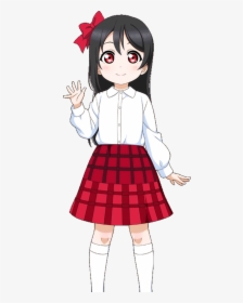 Clothing Hair Red Human Hair Color Anime School Uniform - Love Live Young Nico, HD Png Download, Transparent PNG