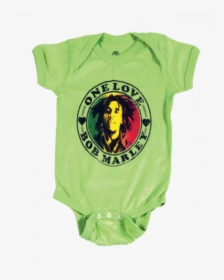 Bob Marley Baby Onesie One Love Lime - Body Bob Marley Bebe, HD Png Download, Transparent PNG