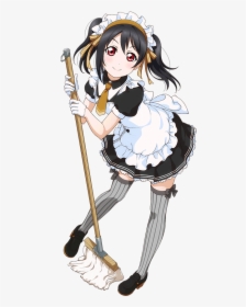 Anime Girl Maid Outfit Hd Png Download Transparent Png Image Pngitem - maid hat roblox