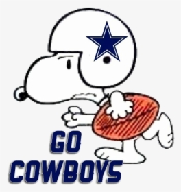 Dallas Cowboys Helmet Clipart Transparent Png - Snoopy Dallas Cowboys, Png Download, Transparent PNG