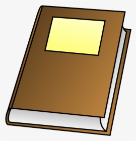 Book, Reading, Textbook, Cover, Closed Book, Brown - Book Clip Art, HD Png Download, Transparent PNG