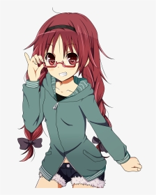 View 1308702113489 , - Anime Girl Red Hair Young, HD Png Download, Transparent PNG