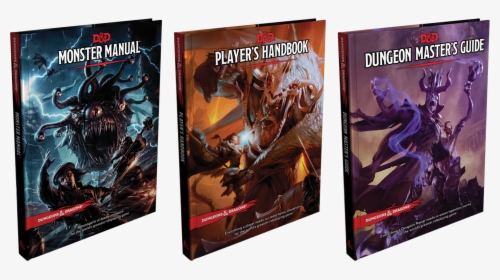 Dungeons & Dragons 5th Edition Core Rulebook Gift Set - Dungeons And Dragons Gift Set, HD Png Download, Transparent PNG