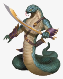 Reptile Mythical Dungeons Guide To Yuanti Dragons - D&d Yuan Ti Abomination, HD Png Download, Transparent PNG