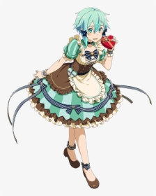 Sword Art Online Sinon Maid, HD Png Download, Transparent PNG