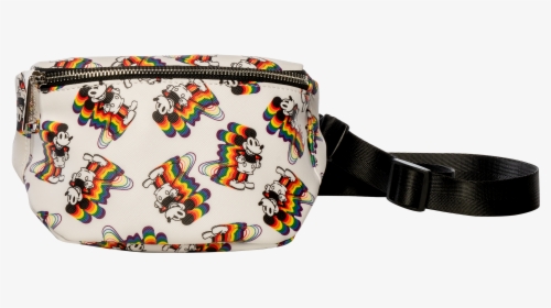 Mickey Rainbow Fanny Pack Loungefly, HD Png Download, Transparent PNG