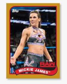 2018 Topps Wwe Heritage Mickie James Gold Ed - Magento, HD Png Download, Transparent PNG