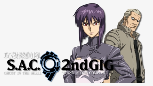 Transparent Ghost In The Shell Png - Ghost In The Shell Stand Alone Complex Png, Png Download, Transparent PNG