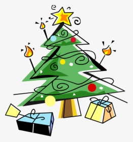 See Ya Around Microsoft Clip Art The Microsoft Office - Christmas Tree And Presents Clip Art, HD Png Download, Transparent PNG