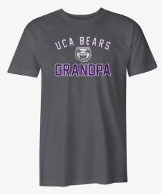 Uca Bears Grandpa Tee - Active Shirt, HD Png Download, Transparent PNG