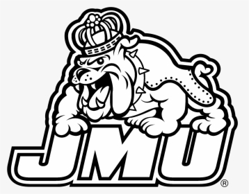 James Madison Dukes Logo Black And White - Dukes James Madison University Logo, HD Png Download, Transparent PNG