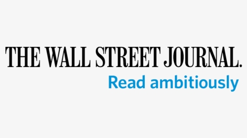 Wall Street Journal Header In Black - Wall Street Journal, HD Png Download, Transparent PNG