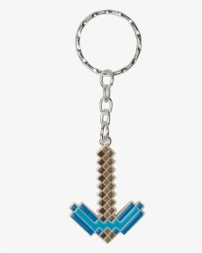 Diamond Pickaxe Keychain, HD Png Download, Transparent PNG