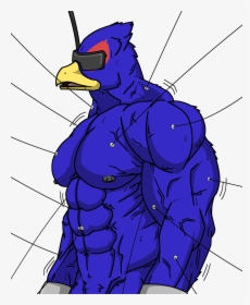 Falco Lombardi Muscles, HD Png Download, Transparent PNG