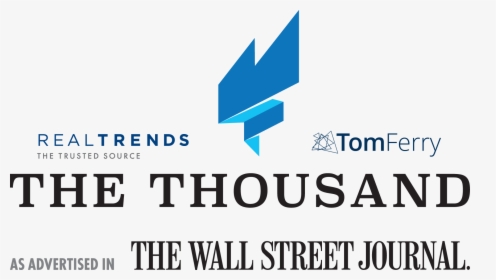 Real Trends & Tom Ferry The Thousand - Real Trends The Thousand Logo, HD Png Download, Transparent PNG
