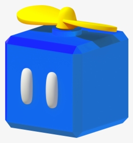 The Propeller Blocks From Super Mario 3d Land - Mario All Blocks 3d, HD Png Download, Transparent PNG