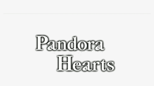 Pandora Radio Logo Png Wwwimgkidcom The Image Kid - Pandora Hearts, Transparent Png, Transparent PNG