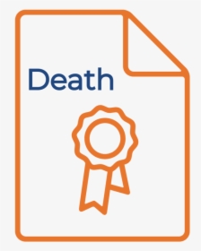 New Jersey Death Certificate - Death Certificate Icon, HD Png Download, Transparent PNG
