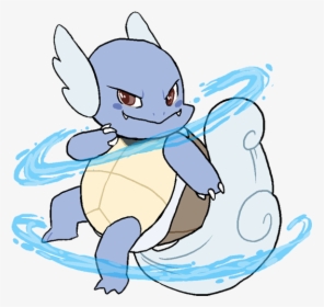 Wartortle Is So Freakin Fancy But It’s Really Disjointed - Cartoon, HD Png Download, Transparent PNG