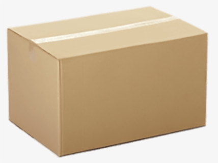 Closed Cardboard Box - Cardboard Box, HD Png Download, Transparent PNG