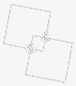 Mq Pearl Pearls Frame Frames Border Borders - Necklace, HD Png Download, Transparent PNG