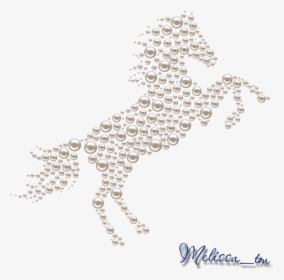 A From Pearls Png - Pearls Horse, Transparent Png, Transparent PNG