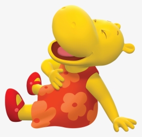 Backyardigans Laughing Clipart , Png Download - Yellow Cartoon Characters Nickelodeon, Transparent Png, Transparent PNG