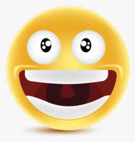 Smiley, Smile, Happy, Emoticon, Funny, Joy, Laugh - Smiley, HD Png Download, Transparent PNG