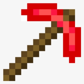 Minecraft Ruby Pickaxe Texture, HD Png Download, Transparent PNG