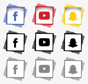 Hexagon Clipart Linked - Social Media Png Logo, Transparent Png, Transparent PNG