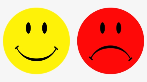 Smile Png Red - Red Sad Smiley Face, Transparent Png, Transparent PNG