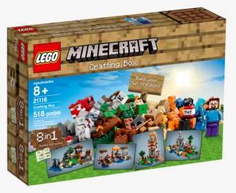 Lego® Minecraft™ Crafting Box - Lego Box, HD Png Download, Transparent PNG
