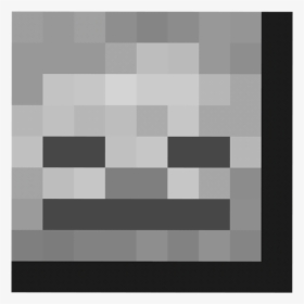 Minecraft Skeleton Head Item, HD Png Download, Transparent PNG