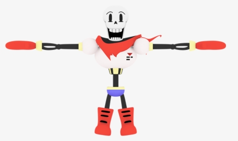 Papyrus In T Pose, HD Png Download, Transparent PNG
