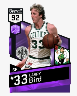 Larry Bird Png Banner Library Library - Larry Bird Nba 2k17, Transparent Png, Transparent PNG